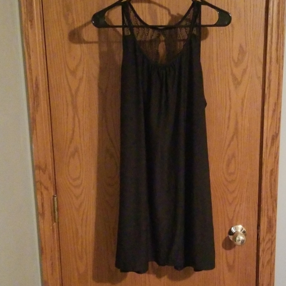 Black sleep dress